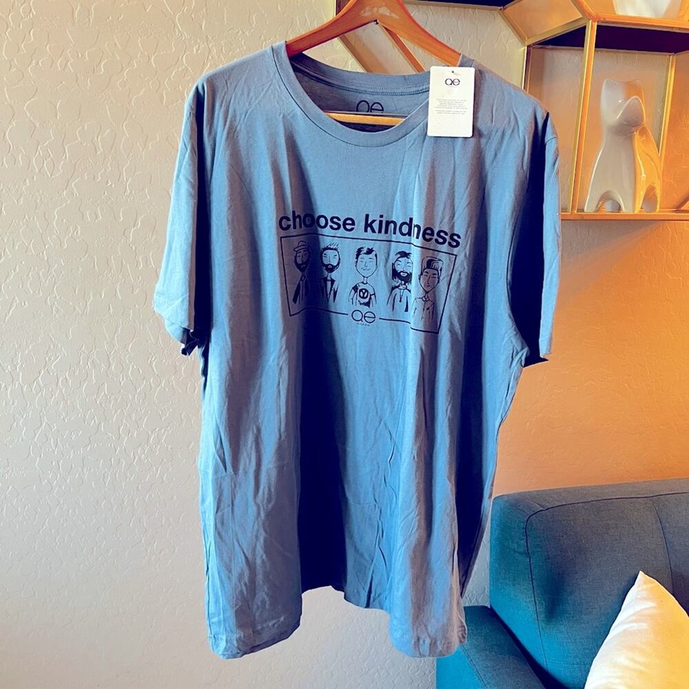 NEW Queer Eye Choose Kindness graphic tee shirt size XXL